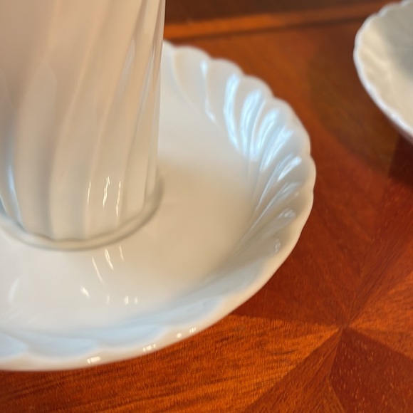 Vintage FF Japan Tall Espresso Cups and Saucers - Picture 6 of 8